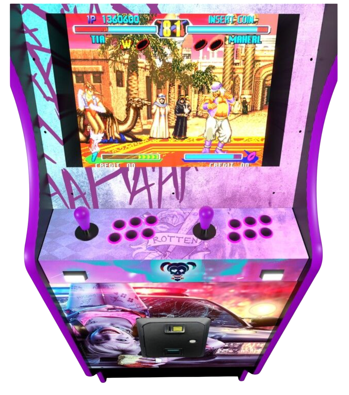 Borne Arcade Harley Quinn